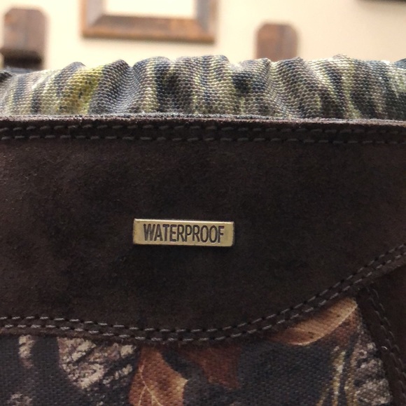 Guide Gear Waterproof Camo Tall Boots - Picture 3 of 14